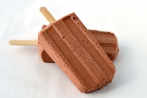 Chocolate popsicle