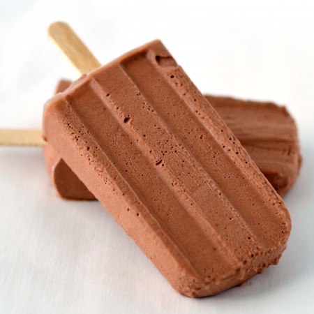 Chocolate popsicle