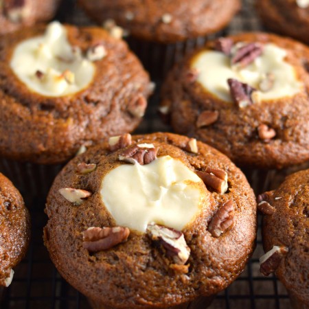 pumpkin cream cheese muffins