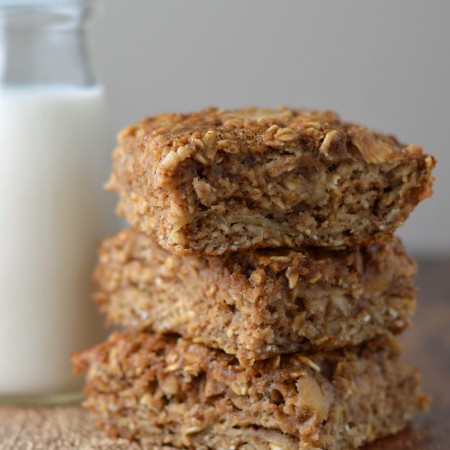 Apple cinnamon breakfast bar