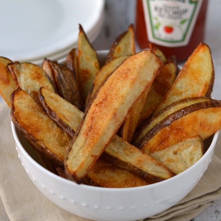 thick-cut oven fries