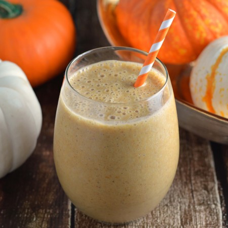 Pumpkin pie protein shake