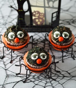 spider cupcakes