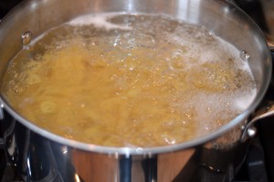 boiling pasta