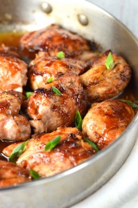 maple soy glazed chicken