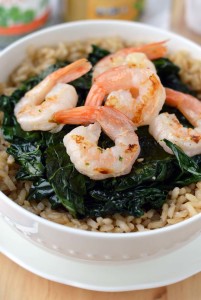 Shrimp and Kale Bowl