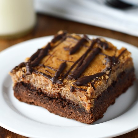 Chocolate Peanut Butter Gooey Cake