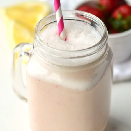 Creamy Strawberry Lemonade