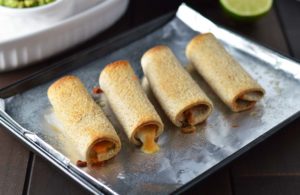 Baked cheese roll ups