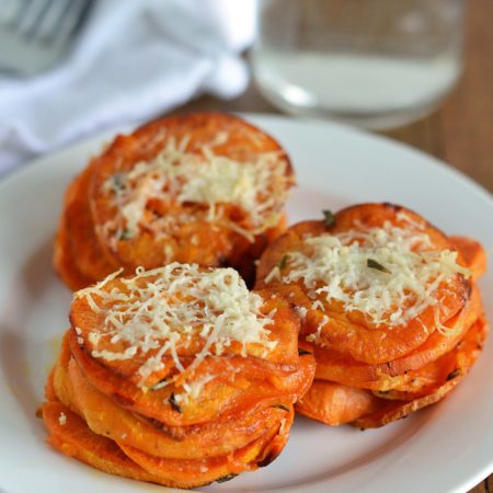 sweet potato stacks