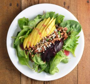 Roasted Beet and Pear Salad