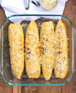 Cheesy Ranch Corn on the Cob