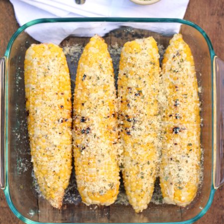 Cheesy Ranch Corn on the Cob