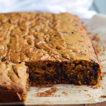 Pumpkin Blondies